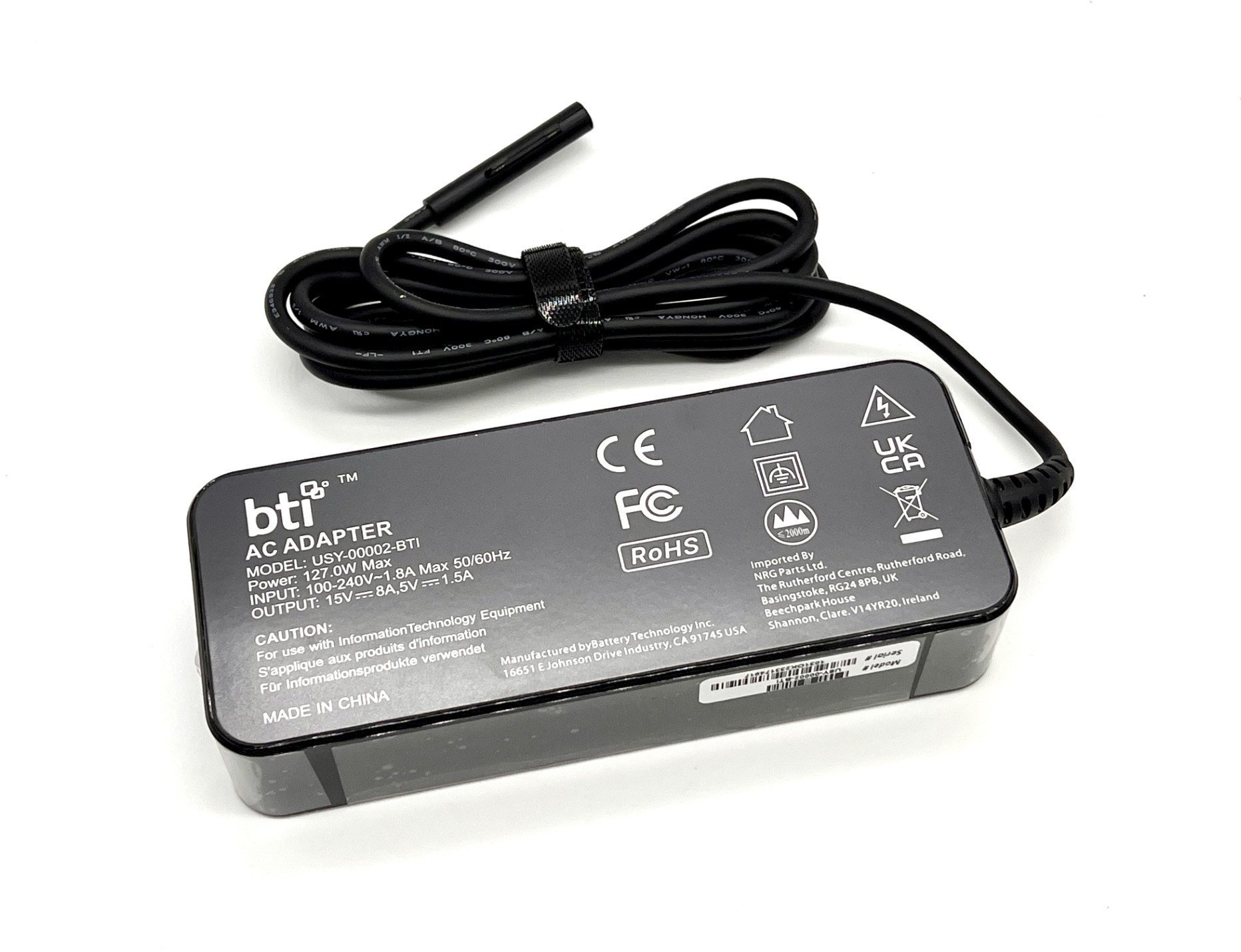 Zasilacz do laptopa Origin 127 W, 8 A, 15 V (USY-00002-BTI)