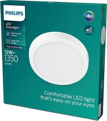 Lampa sufitowa Philips MAGNEOS SF DL252 RD 210 12W 40K WH 06