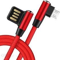 Kabel USB Libox USB-A - microUSB 1 m Czerwony (LB0149)