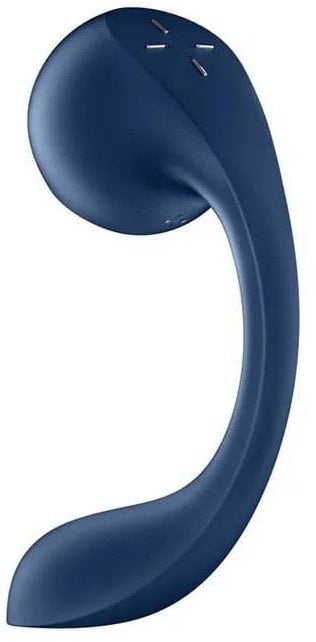 SATISFYER_Pro+ Wave 4 Connect App stymulator punktu G i łechtaczki Dark Blue