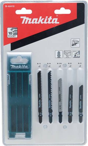Makita Brzeszczot do wyrzynarki, 10 szt., 1 zest. - B-44410