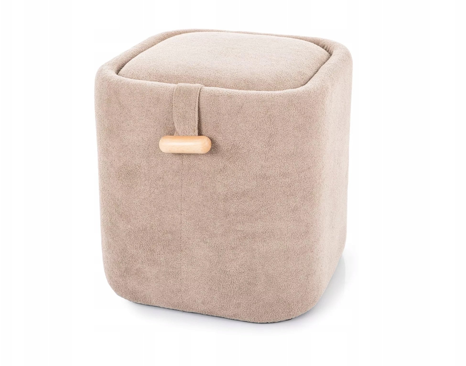 Pufa ze schowkiem siedzisko Puf NAP ciemny beż