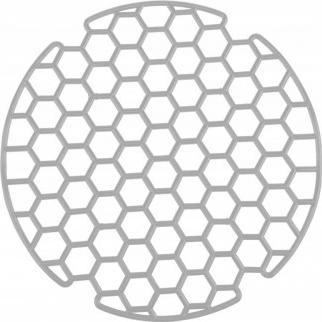 Galicja Kratka do zlewu miękka okrągła szara 31,5 cm