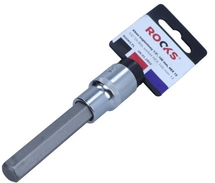 ROOKS KLUCZ TRZPIENIOWY 1/2", 100 MM, HEX 12