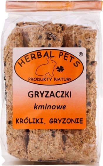Herbal Pets GRYZACZKI KMINOWE DLA GRYZONIE 160G