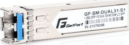 GetFort MODUŁ SFP GETFORT DUAL 1.25Gbps LC SM, 20KM TX1310