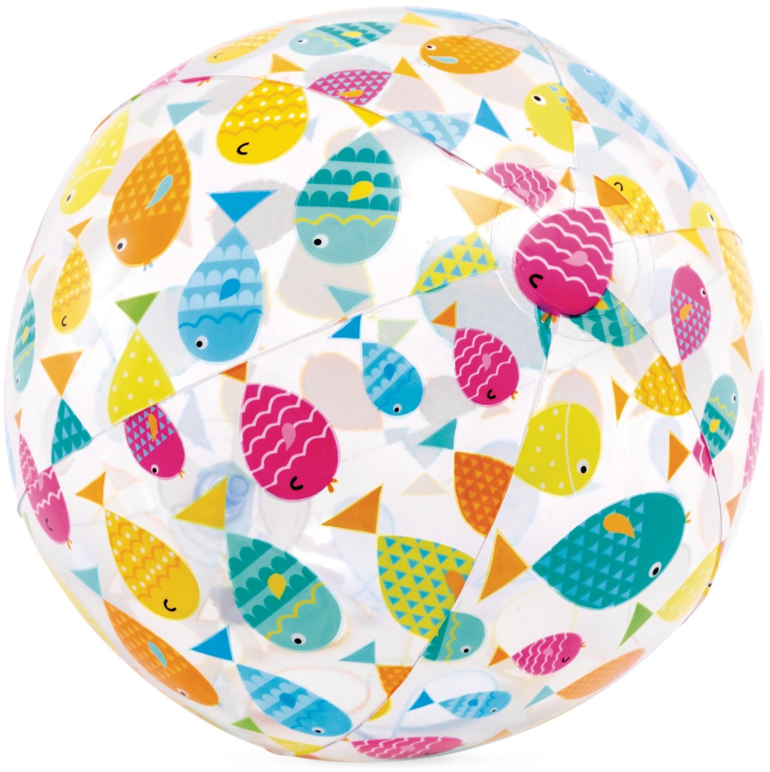 Intex Dmuchana piłka plażowa z kolorowym nadrukiem 51 cm INTEX 59040 rybki