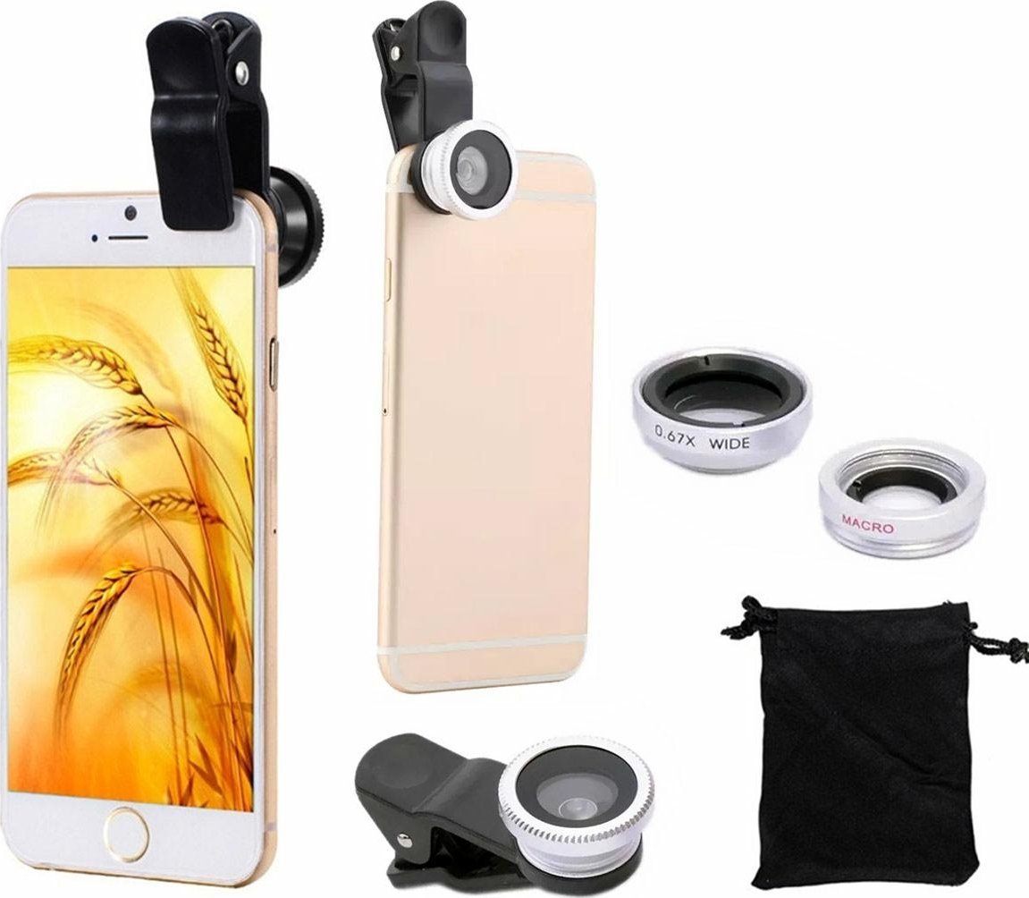 ATL AK315A Zestaw obiektywów 3w1 srebrny