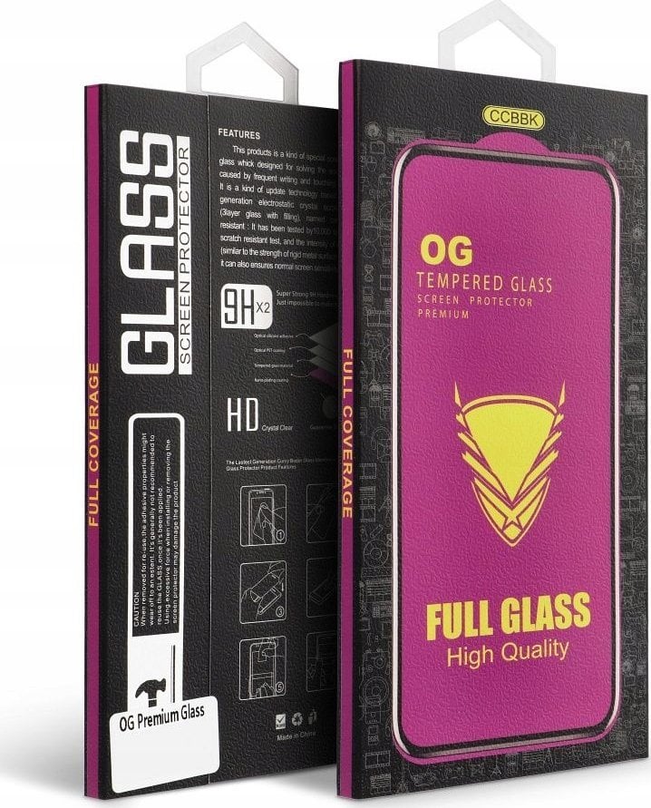 Szkło Hartowane OG Premium Glass - do Xiaomi Redmi 14C czarny