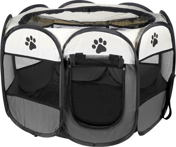 SKŁADANY KOJEC LEGOWISKO KLATKA ZAGRODA DLA PSA KOTA 76X46CM L