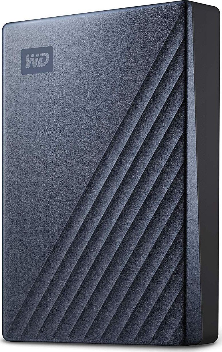 Dysk zewnętrzny HDD WD My Passport Ultra 4TB Niebieski (WDBFTM0040BBL-WESN)