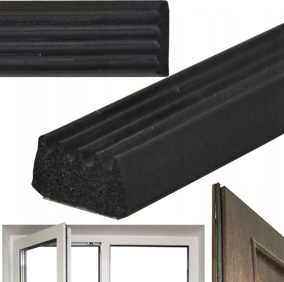 Heckermann Uszczelka Do Okien Heckermann 8Mm - 1Mb