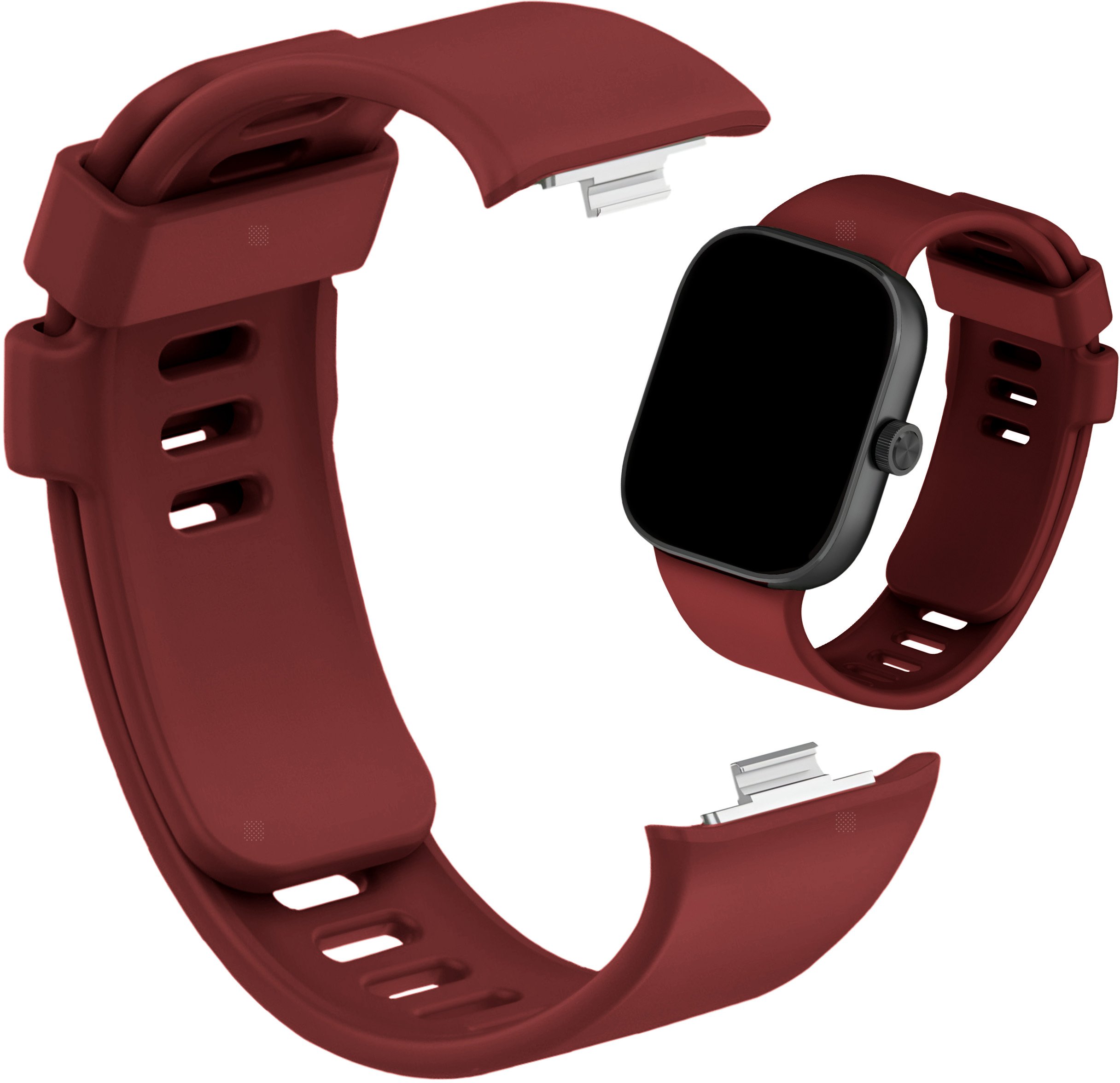 ChronSmarta Pasek ChronSmarta do smartband'a Xiaomi Smart Band 9 Pro / Redmi Watch 5 (Bordowy)