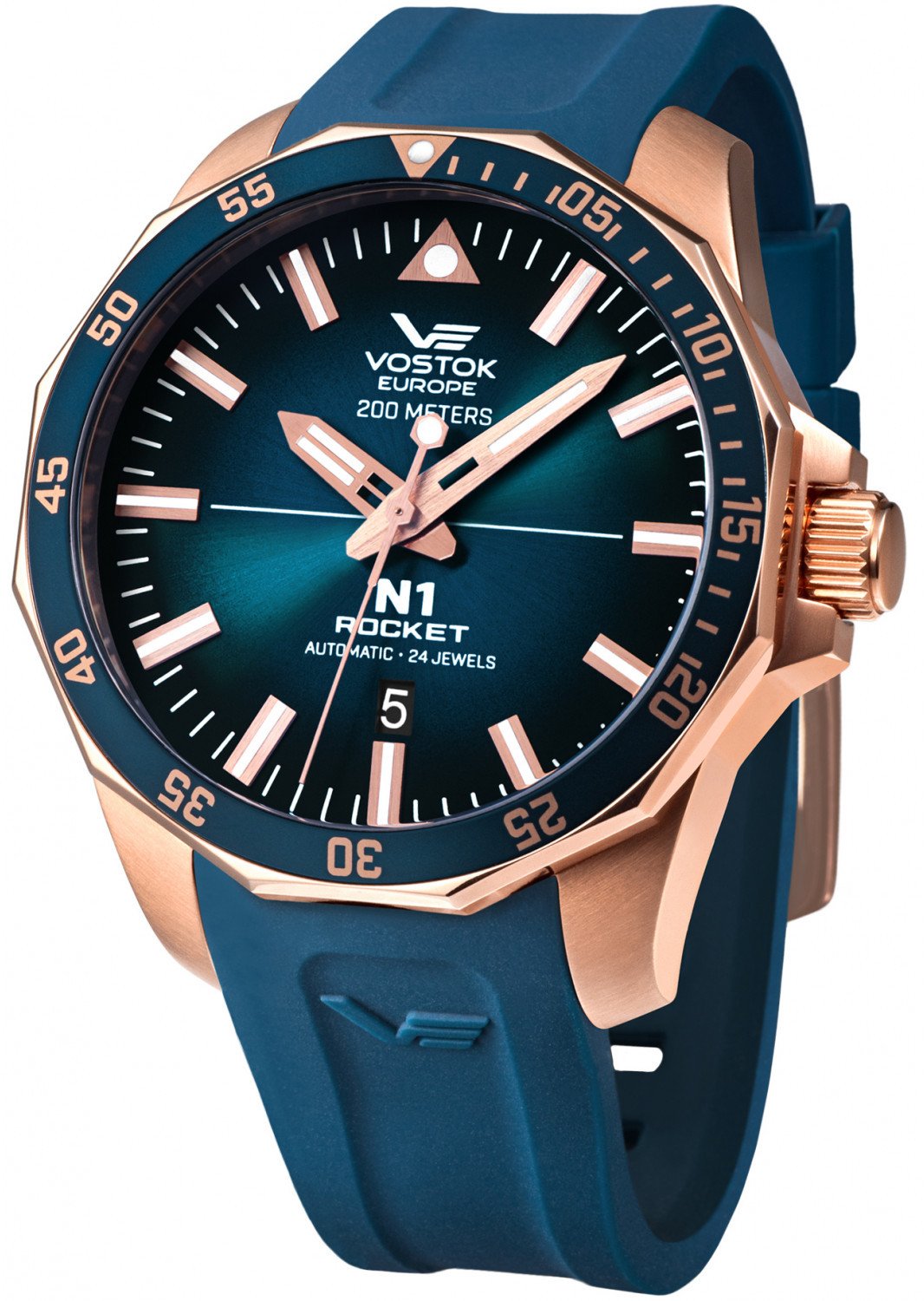 Zegarek Vostok Europe Zegarek męski Vostok Europe NH35A-225B616S niebieski