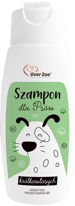 Over Zoo Szampon dla psów krótkowłosych 280 ml