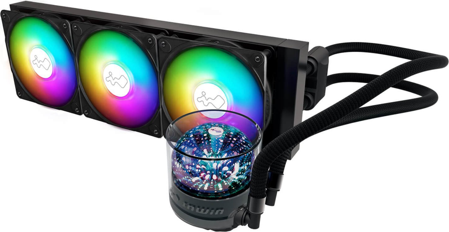 Chłodzenie wodne In Win InWin NR36 ARGB Komplett-Wasserkühlung - 360mm, schwarz