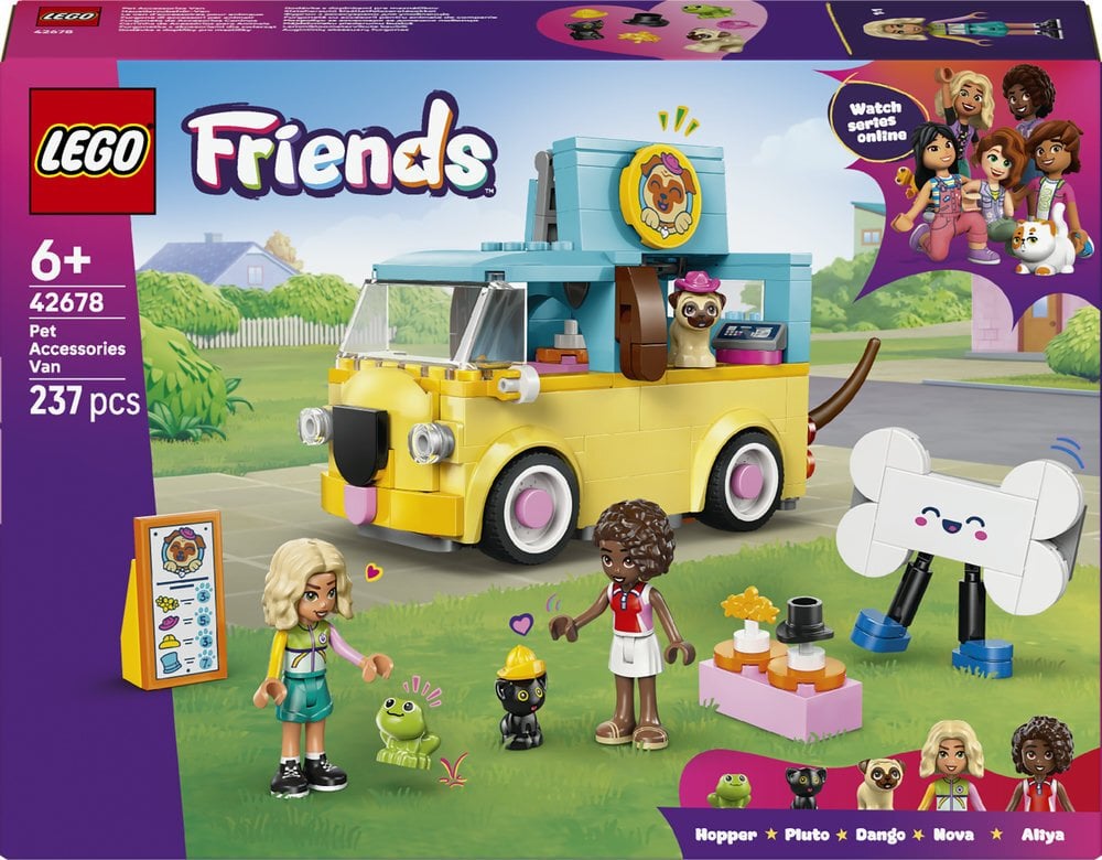 LEGO Friends Furgonetka z akcesoriami dla zwierząt (42678)