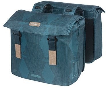 Basil Torba na bagażnik BASIL ELEGANCE DOUBLE PANNIER BAG 40-49 Universal Bridge System, wodoodporna...