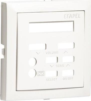 Efapel EFAPEL AQUARELLA ELEMENT CENTRALNY DO STEROWNIKA DŹWIĘKU LODOWY 90715 TGE