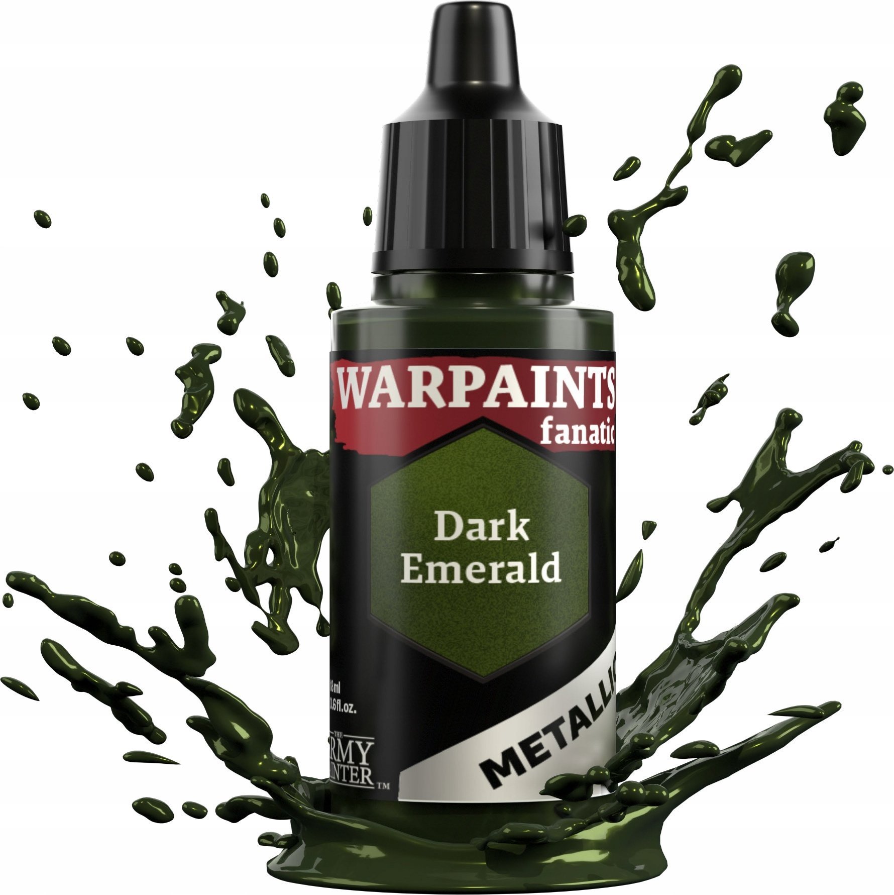 Army Painter The : Warpaints - Fanatic - Metallic - Dark Emerald