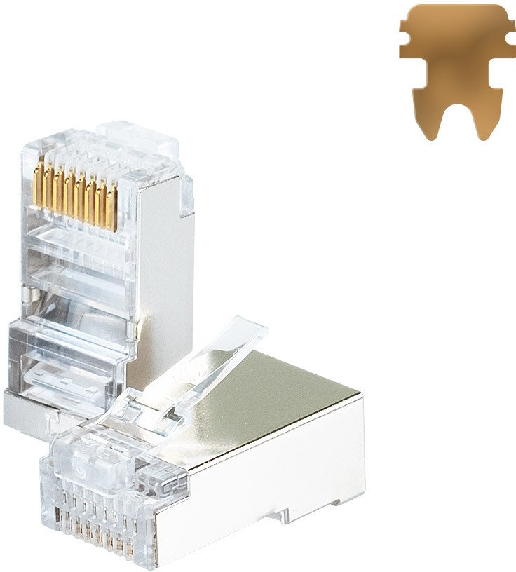 ML Wtyk RJ45 FTP STP kat. 5e, linka, Netrack (100 szt)