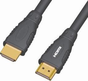 Фото - Кабель PremiumCord Kabel  HDMI - HDMI 5m czarny  (KPHDMI5)