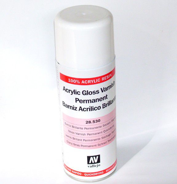 Vallejo Lakier spray błyszczący 400 ml. 28530