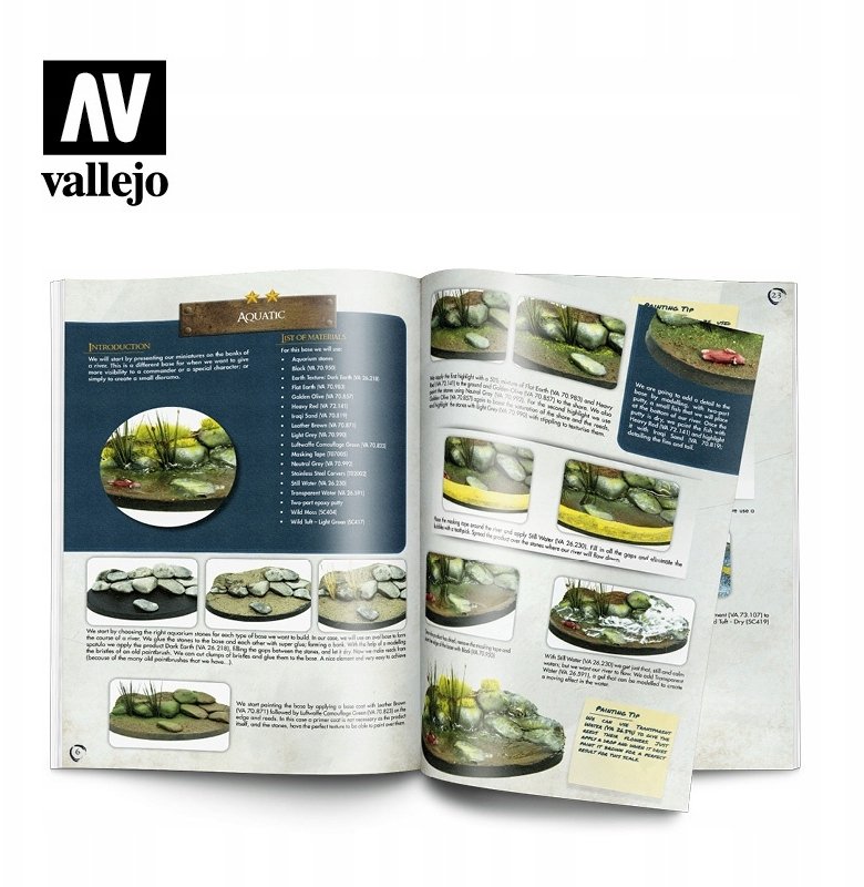 Vallejo Vallejo: Book - Paiting War - Special Bases
