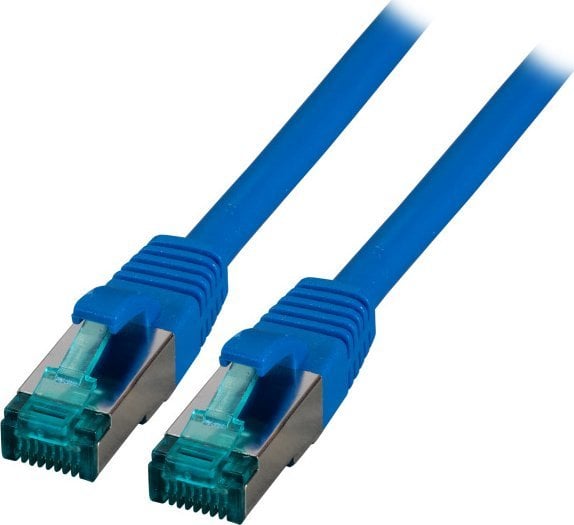 EFB EFB RJ45 Patchkabel S/FTP, Cat.6A, LSZH, 3m, blau