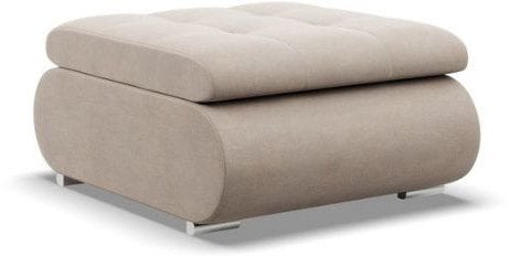 Pufa otwierana, schowek, Bosco, paros, 70x88x42 cm, beżowa | TYLETEGOTU