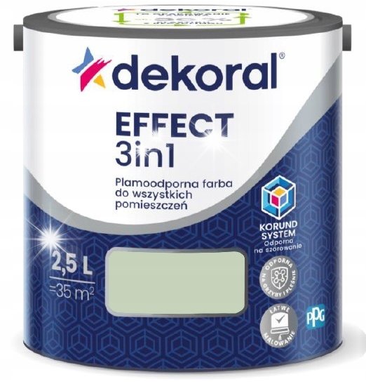 Dekoral DEKORAL EFFECT 3W1 PRZYTULNY SZAŁWIOWY 39 2.5L