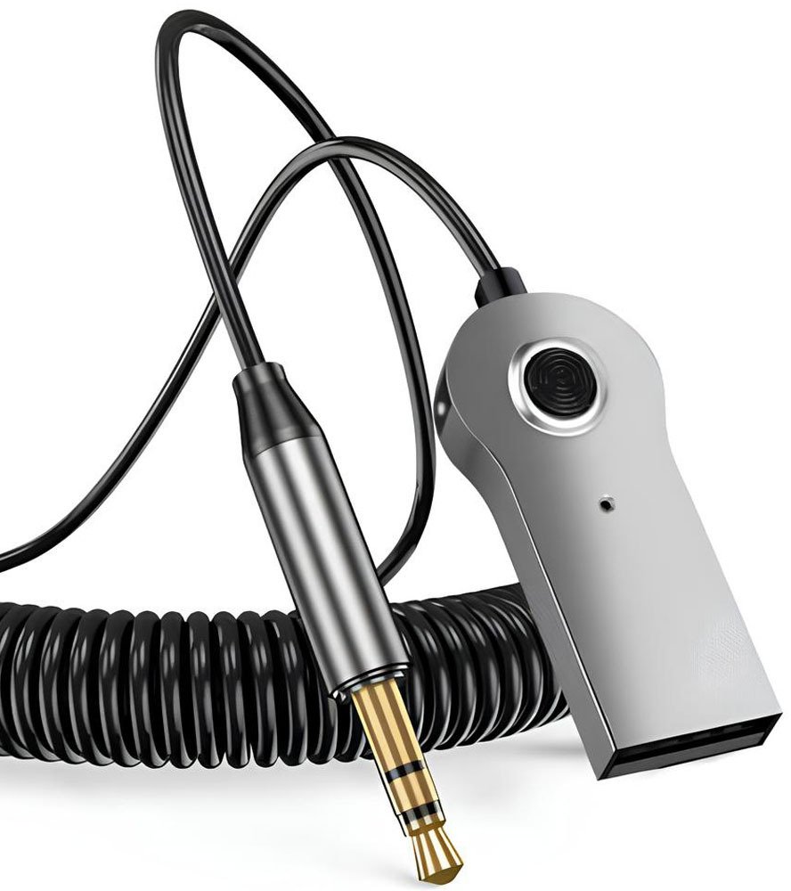 Transmiter samochodowy odbiornik audio Bluetooth 5.3 USB-A 3.5mm jack AUX