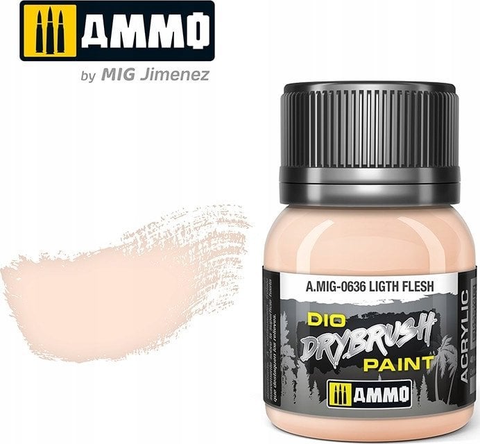 Vallejo Ammo: DIO Drybrush - Ligth Flesh