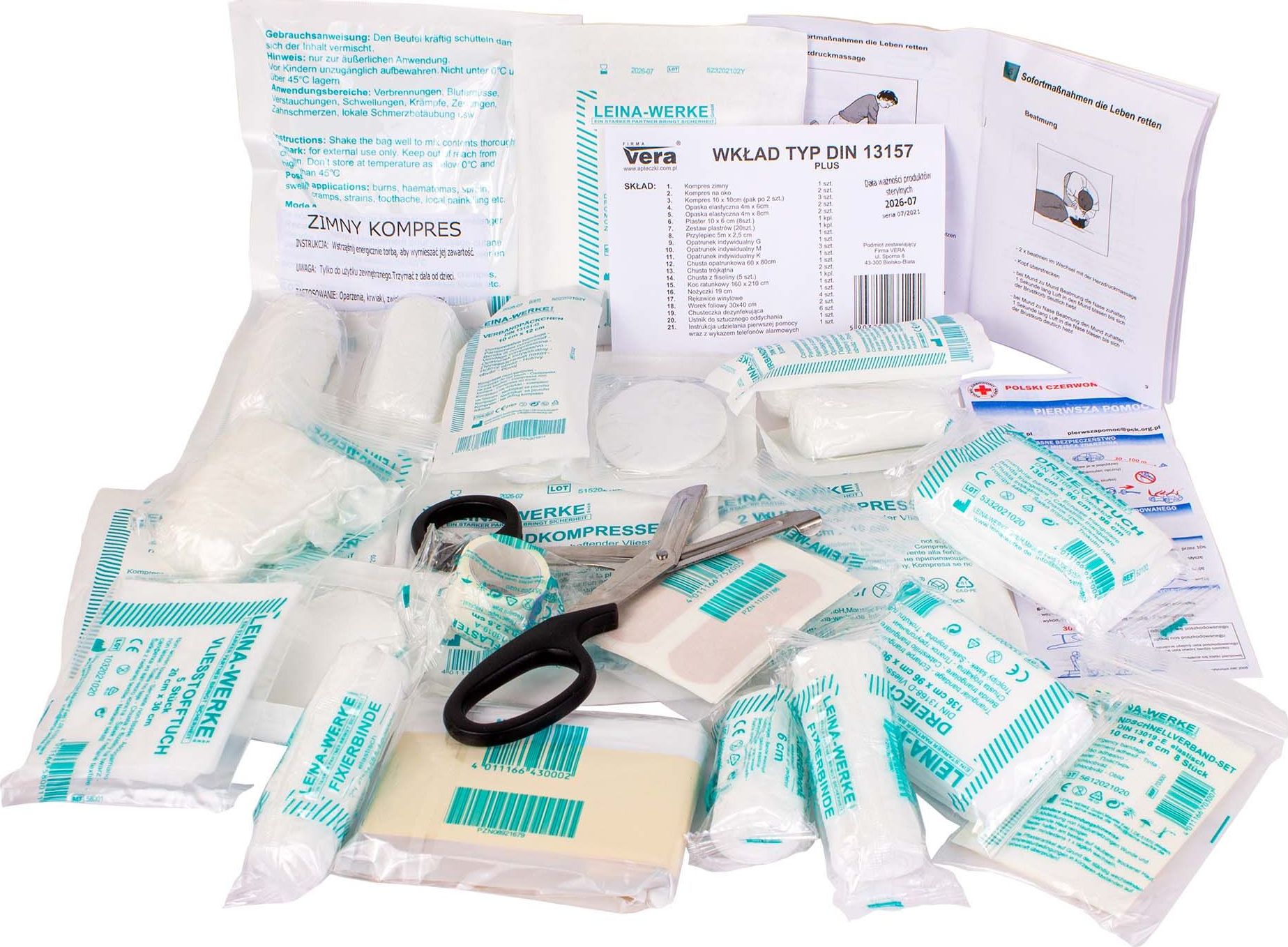 Vera Wkład Zapasowy Do Apteczki Standard plus 13157