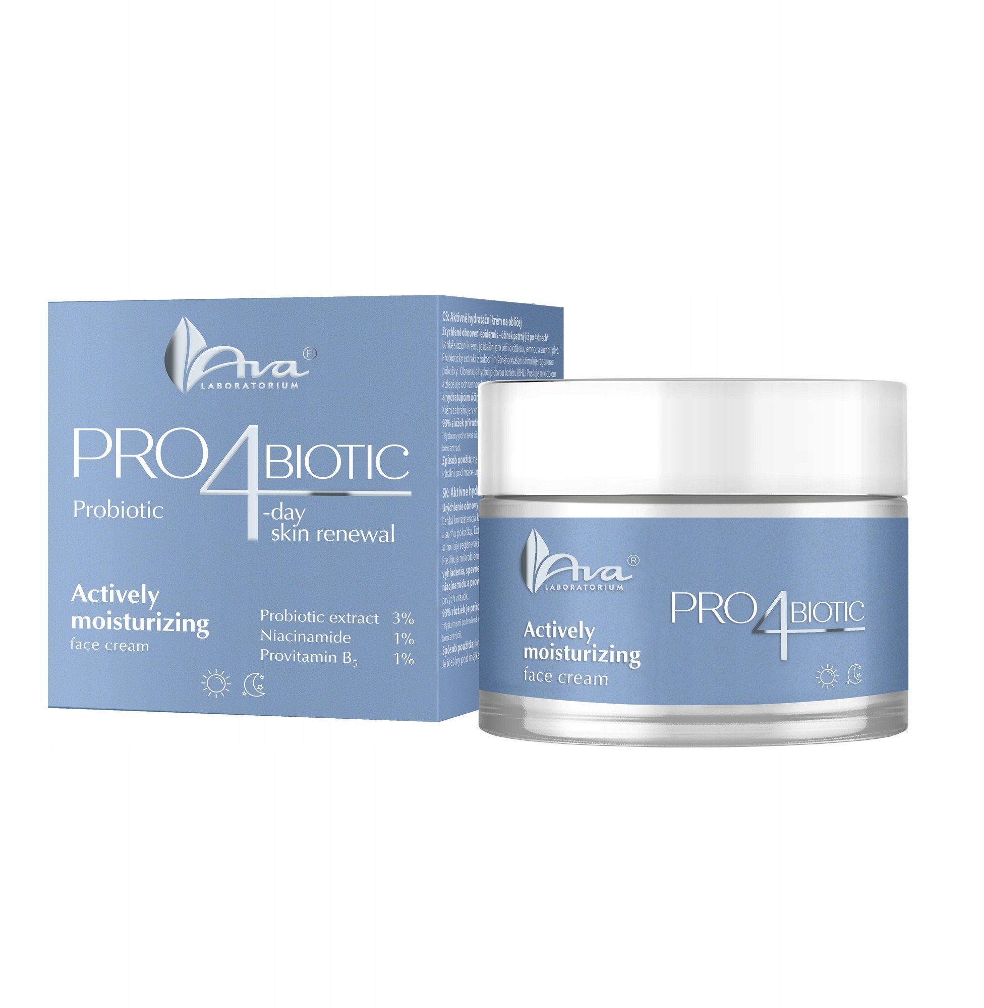 AVA LABORATORIUM_Pro4biotic aktywnie nawilżający krem do twarzy 50ml
