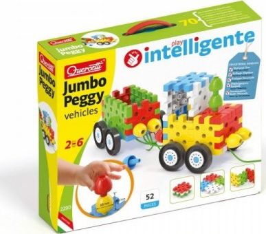 Quercetti Jumbo Peggy Vehicles