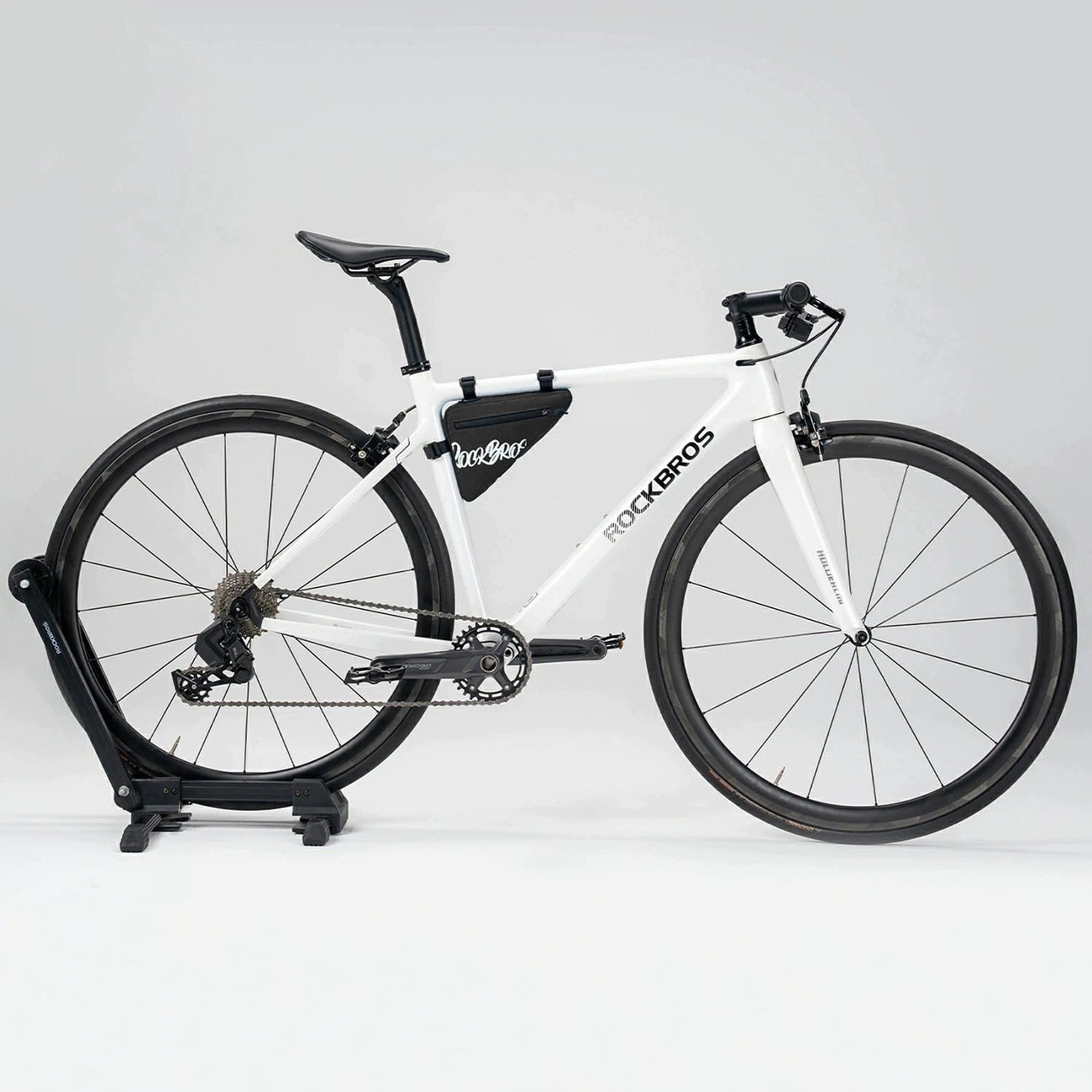 RockBros Torba rowerowa G001 Flash Journey na ramę trójkątna 0.8 l - czarna (5907769391095)