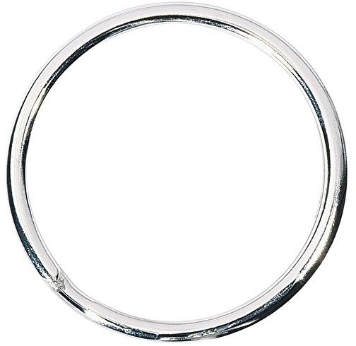 Wedo Metalowe kółka do kluczy 25 mm Opakowanie 100 sztuk (2623025)