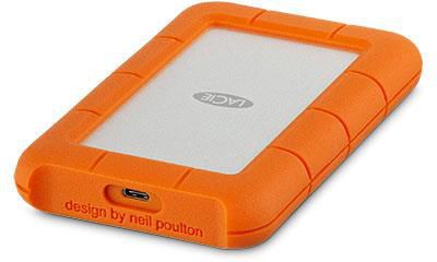 Dysk zewnętrzny HDD LaCie Rugged 1TB Pomarańczowy (STFR1000800)