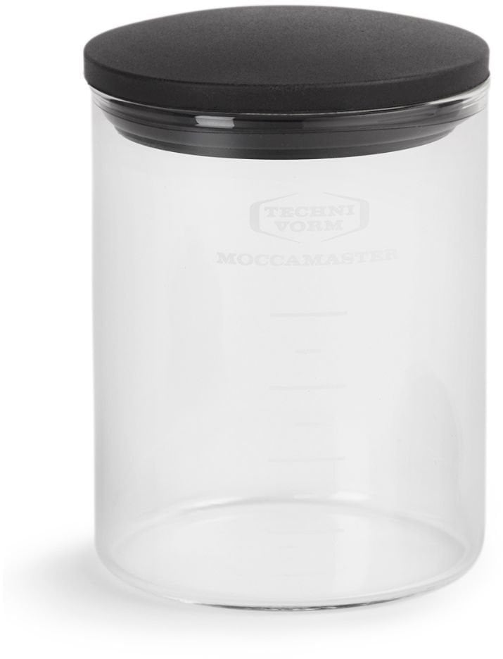 Moccamaster - Szklany pojemnik z wieczkiem do młynka KM5