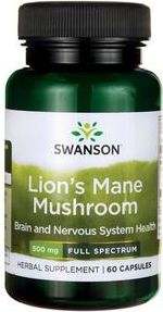 Swanson Full Spectrum Lion's mane 60 kapsułek