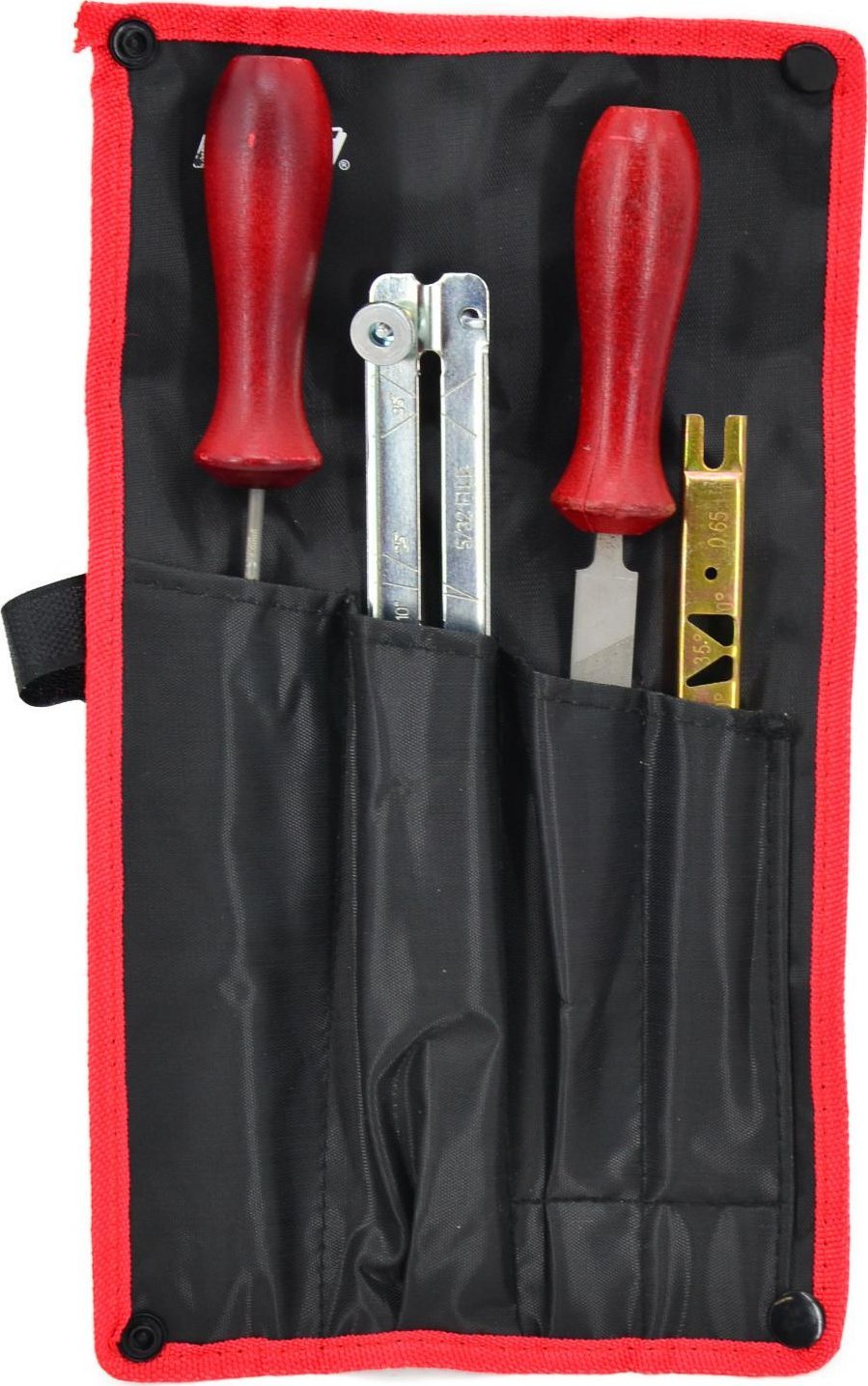 AWTools ZESTAW DO OSTRZENIA ŁAŃCUCHA 4,8 mm 4 elementy