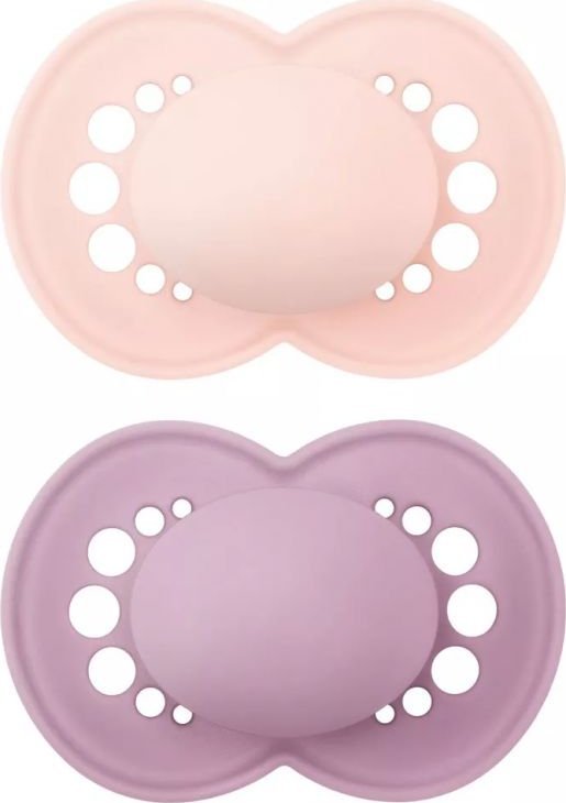 MAM 831287 Smoczek Original 6+ Mat Dziewczynka A2szt