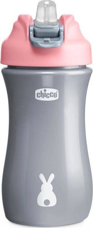 Chicco 144808 BIDON Z MIĘKKIM USTNIKIEM 350ML 2L DZIEWCZYNKA