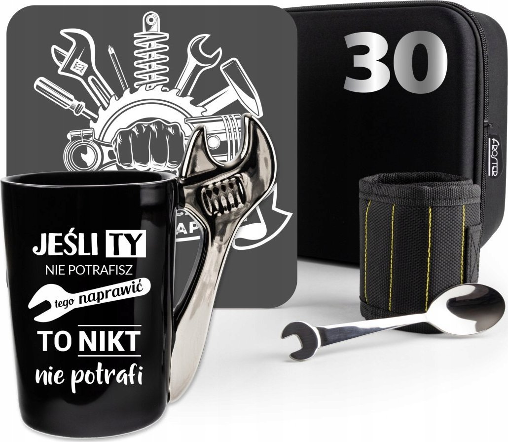 Froster Zestaw Prezentowy dla Złotej Rączki - 30 urodziny - prezent na trzydziestkę