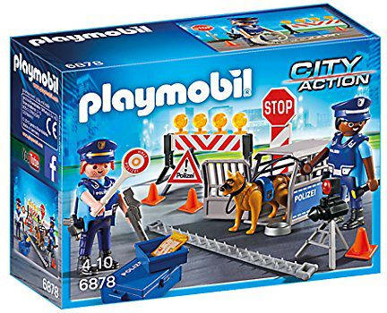 Playmobil Policyjna blokada drogowa (6878)