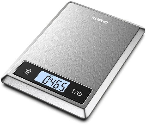 Waga kuchenna Renpho Nutrition Scale Calibra 1 Stainless steel (PEU-ES-SNS01-SL)
