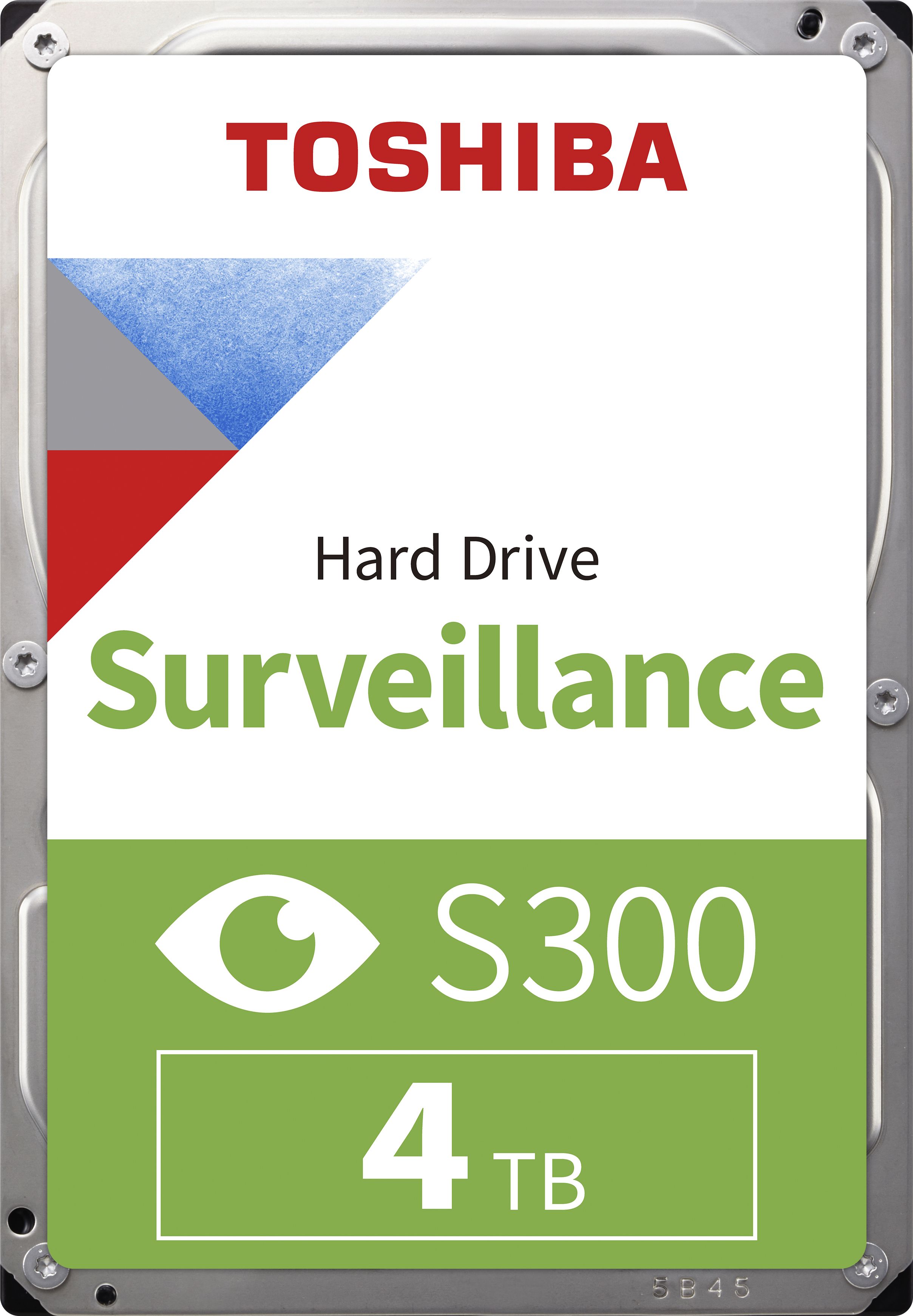 Dysk serwerowy Toshiba S300 Surveillance 4TB 3.5'' SATA III (6 Gb/s) (HDWT840UZSVA)