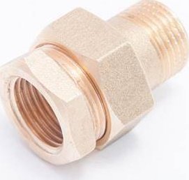 SIZER Śrubunek prosty 6/4" oring SIZER 094