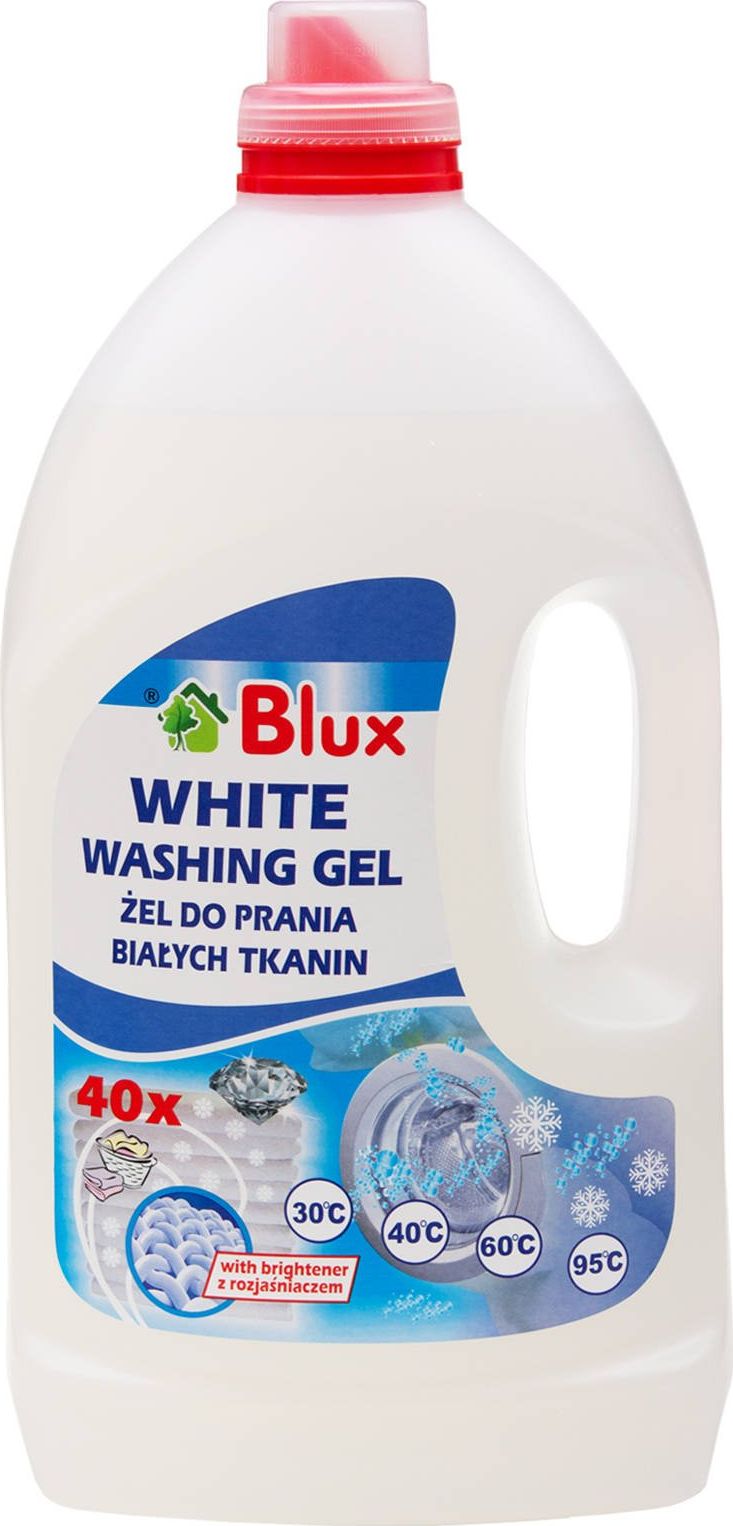 BluxCosmetics Żel do prania białych tkanin 4L